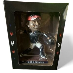 NIB 2025 New York Mets Francisco Alvarez MLB Baseball Bobblehead Citi Field SGA